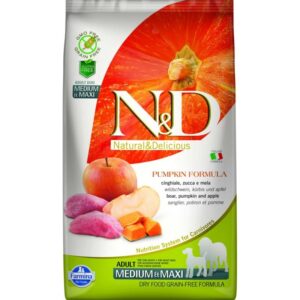 N&D Grain Free Adult Medium and Maxi Boar