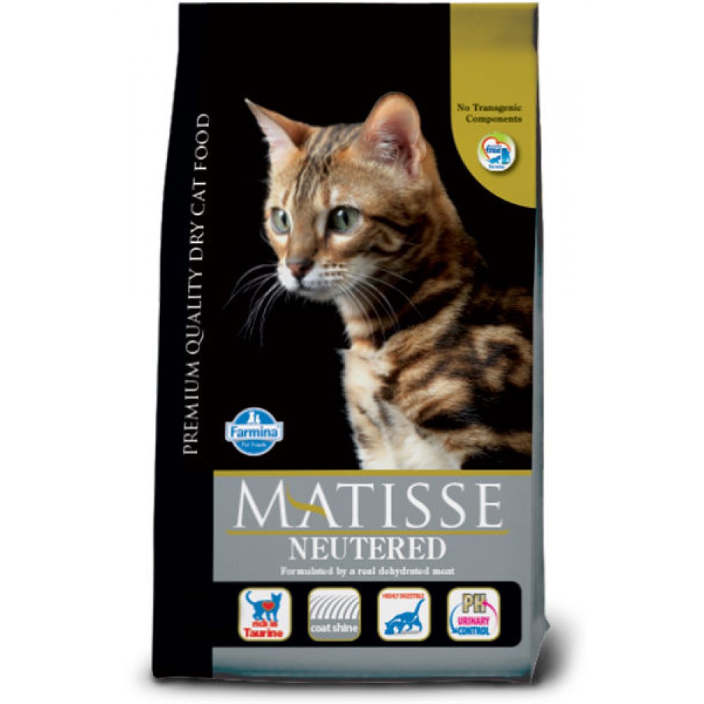 matisse-neutered1,5KG 10KG PETSQUARE-1000x1000h Farmina Matisse Cat Neutered Chicken & Turkey