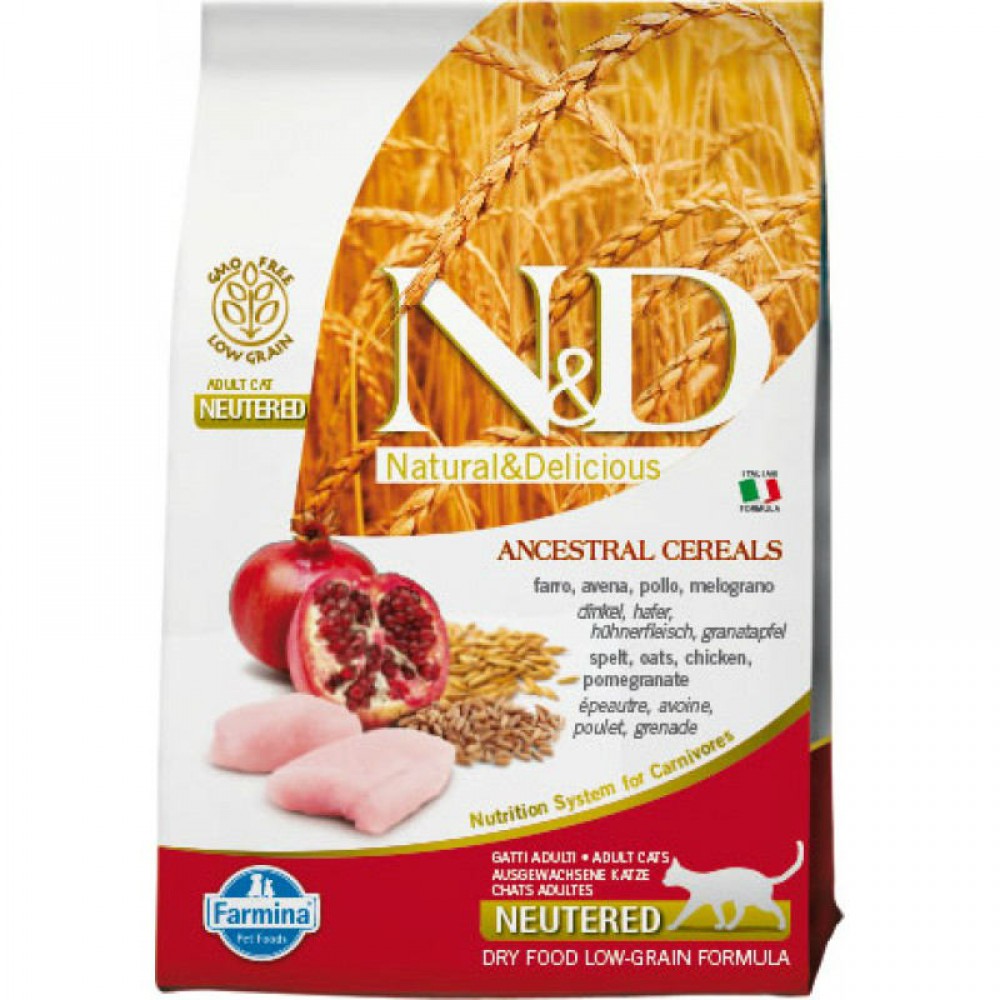nd-low-grain_gatas-1.5KG1000x1000 N&D Cat Low Grain Neutered