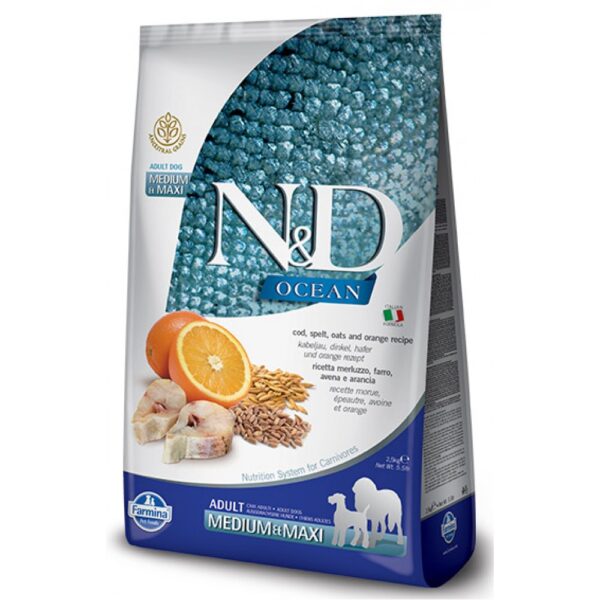 N&D Low Grain Adult Medium and Maxi Cod