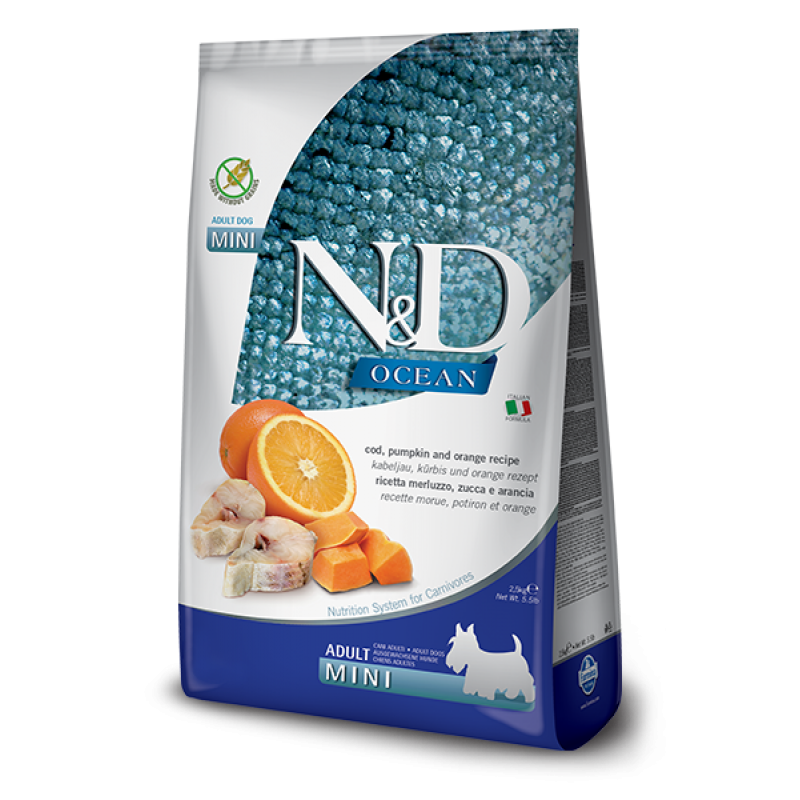 nd-ocean-adult-mini-cod-pumpkin-800x800h N&D Grain Free Adult Mini Cod