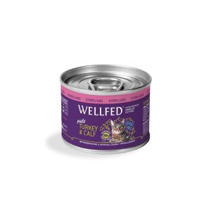 WELLFED Sterilised Turkey & Calf 200gr