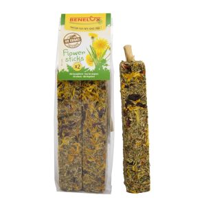 BENELUX Λιχουδιά Τρωκτικών Flower Sticks 2τεμ/140gr