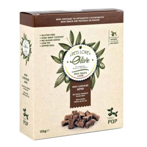 PQP Snacks Μίνι Olive Αρνί 125gr