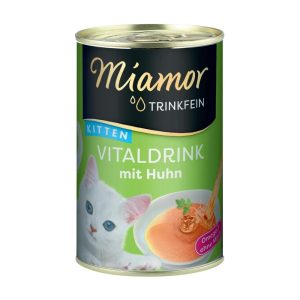 MIAMOR Trinkfein Vitaldrink Σούπα με Κοτόπουλο για Γατάκια 135ml