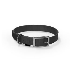 PET INTEREST Περιλαίμιο Single Layer Metal Black S 1,6x40cm